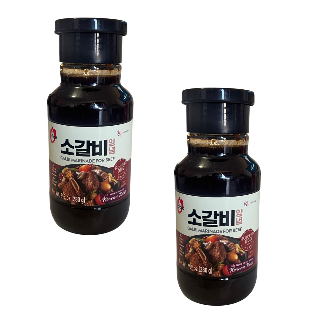 O'Food Korean Galbi Marinade for Beef - Authentic BBQ Sauce (280g)